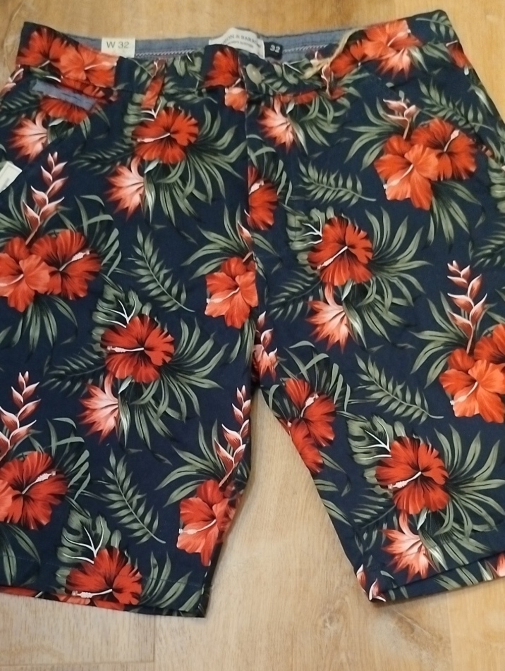 Men's Tropical Hawaiian Shorts